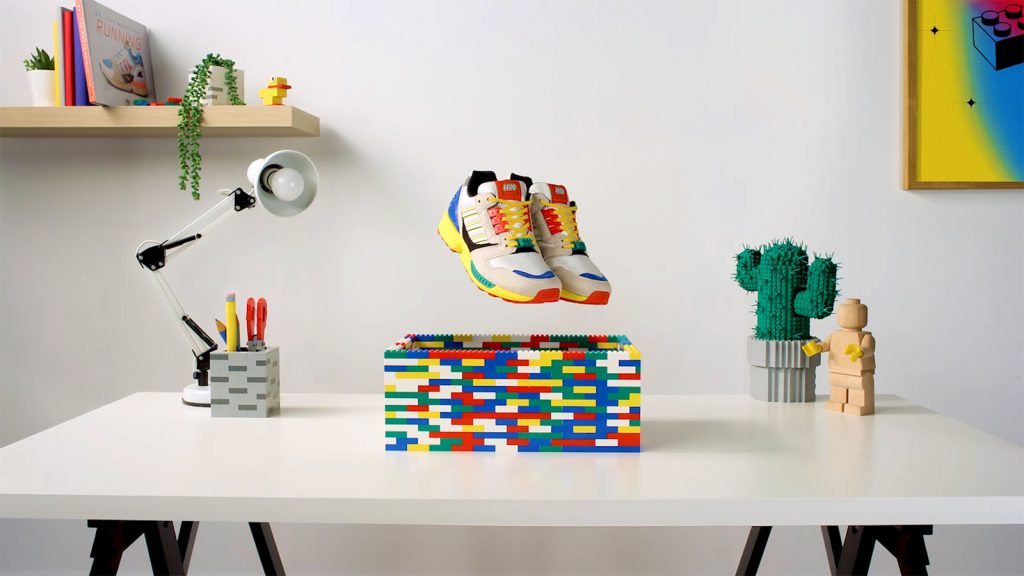 Az Adidas bemutatja: a ZX 8000 LEGO sportcipőt